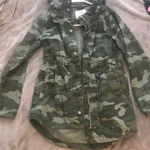 Army Green Camo Jacket